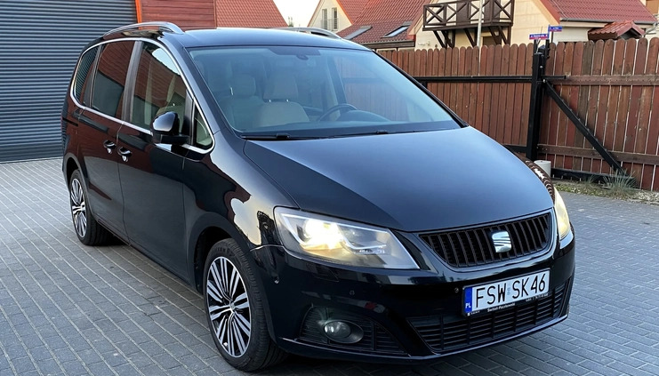 Seat Alhambra cena 62000 przebieg: 330000, rok produkcji 2011 z Świebodzin małe 121